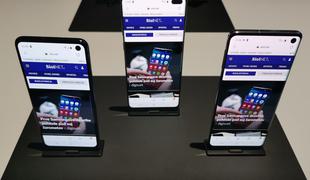 Samsung morda že kmalu s pregibnim telefonom predvsem za dame