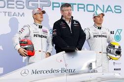 Mercedes: V igri za prvaka bomo 2013