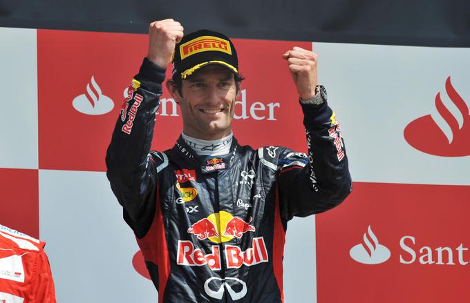 Zadnji Red Bullov zmagovalec Silverstona je bil leta 2012 Avstrlec Mark Webber, kar je bila njegova osma in zadnja zmaga v formuli 1. | Foto: Reuters
