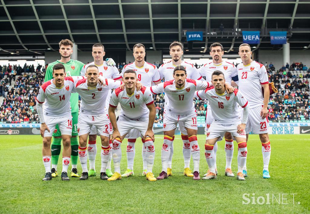 Prijateljska nogometna tekma: Slovenija - Črna gora, slovenska nogometna reprezentanca