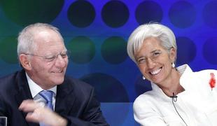 Schäuble in Lagardova v sporu glede varčevalnih ukrepov