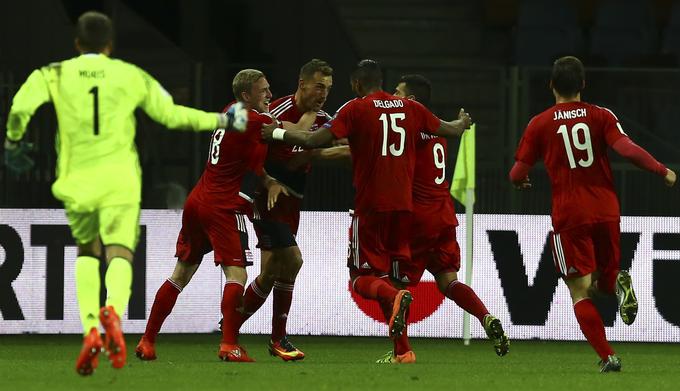 Večkrat od Slovenije so se zadetka veselili celo nogometaši Luksemburga. | Foto: Reuters