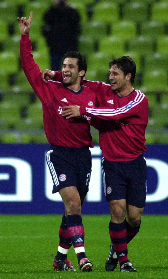 Hasan Salihamidžić in Niko Kovač sta si pred leti delila slačilnico Bayerna kot igralca. | Foto: Reuters