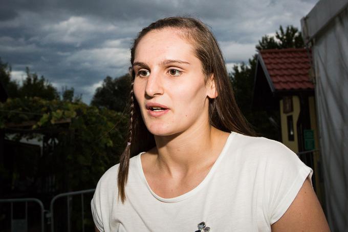 Štajerka je v repasažu izgubila proti Rusinji Aleksandri Babincevi. | Foto: Žiga Zupan/Sportida