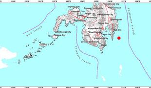 Močan potres stresel Filipine