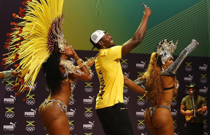 Usain Bolt Rio tiskovka | Foto: Reuters