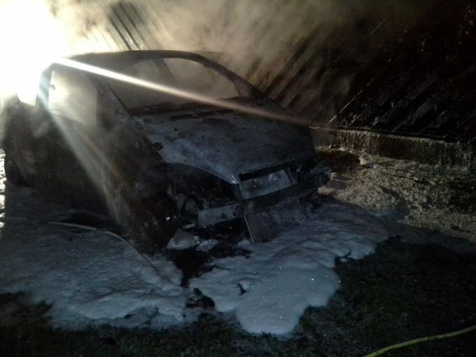 avtomobil, požar | Foto: Domžalec.si