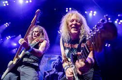 Iron Maiden na koncertu v Stožicah razvneli občinstvo