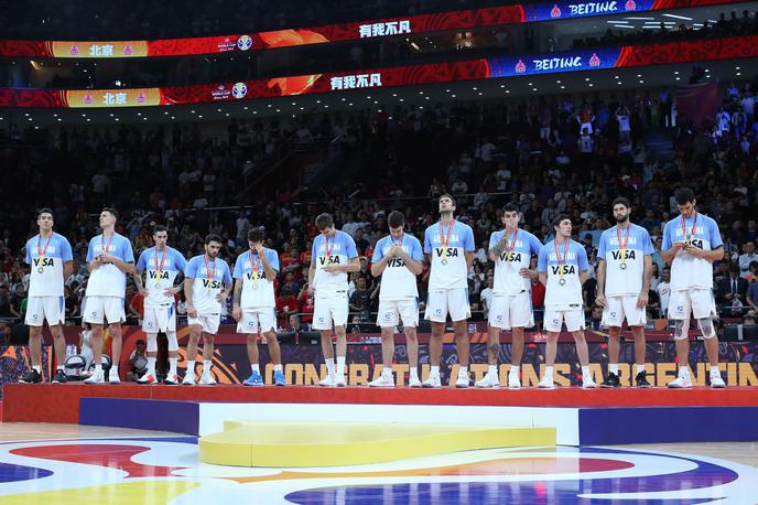Argentina Košarka 2019 | Argentina, ki je na zadnjem svetovnem prvenstvu v košarki osvojila drugo mesto (2019), letos sploh na bo nastopila na SP. | Foto Guliverimage