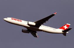 Swiss Airlines spet vzpostavil povezavo med Ljubljano in Zürichom