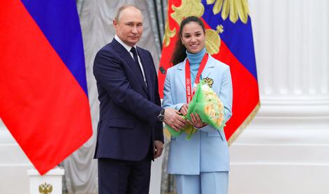 Olimpijska prvakinja po obisku Putina odgovarja kritikom