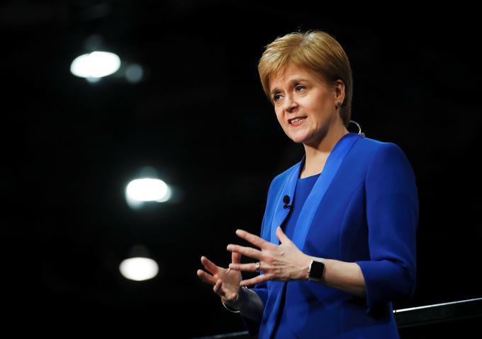 Predsednica škotske vlade Nicola Sturgeon. | Foto: Reuters