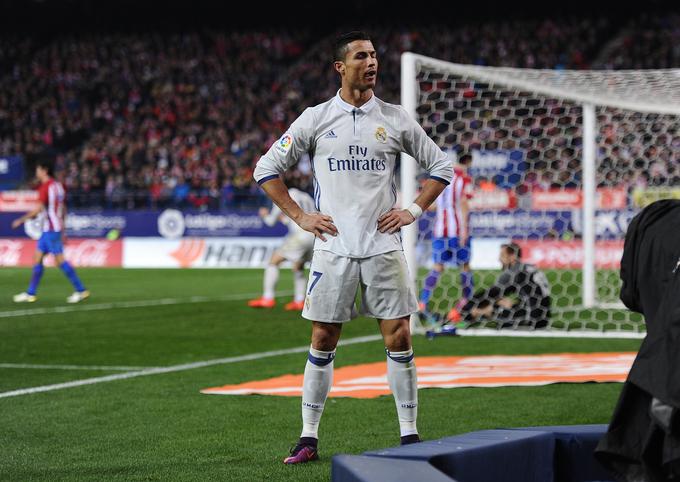 Cristiano Ronaldo je na velikem madridskem spopadu kar trikrat premagal Jana Oblaka. | Foto: Guliverimage/Getty Images