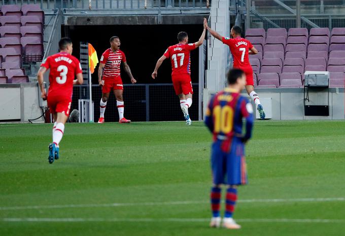 Razočaranje najboljšega strelca la lige. | Foto: Reuters