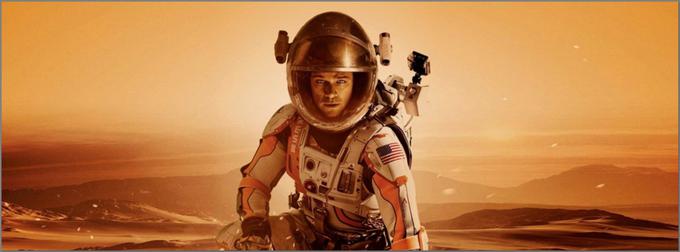 Matt Damon je v hvaljeni vesoljski pustolovščini Ridleyja Scotta upodobil astronavta, ki obtiči na Marsu. Ob štirih nominacijah za tehnične oskarje je bil film nominiran še v treh glavnih kategorijah – za najboljši film leta, najboljšega igralca v glavni vlogi in najboljši prirejen scenarij. • V ponedeljek, 26. 4., ob 21.44 na Planetu.* | Foto: 