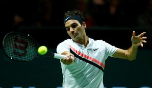 Federer slavil v velikem slogu, Klepačeva izgubila v finalu