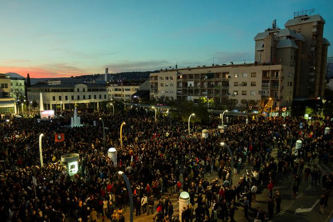 protesti Podgorica Črna gora | Foto: Reuters