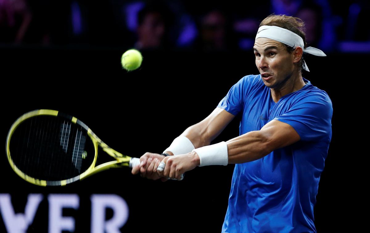 Rafael Nadal | Rafael Nadal je bil boljši od Miloša Raonića. | Foto Reuters