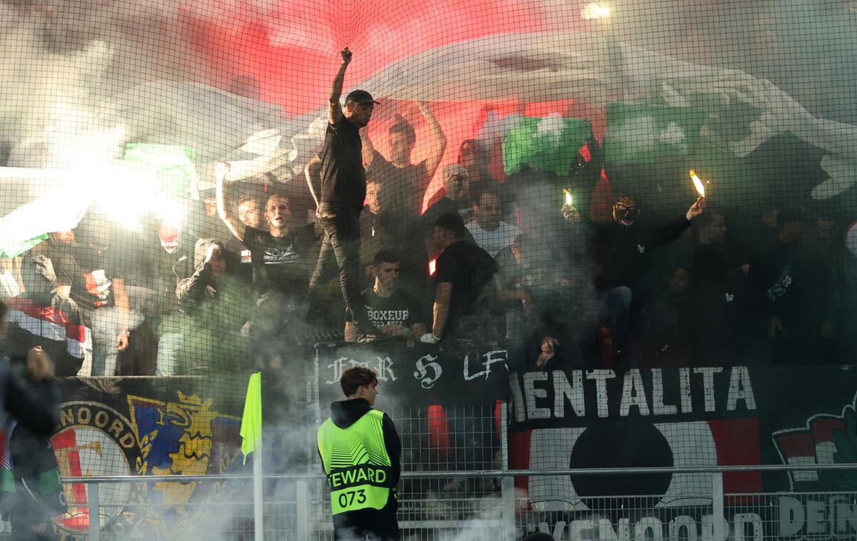 Feyenoord navijači | Navijači Feyenoorda v Gradcu. | Foto Guliver Image