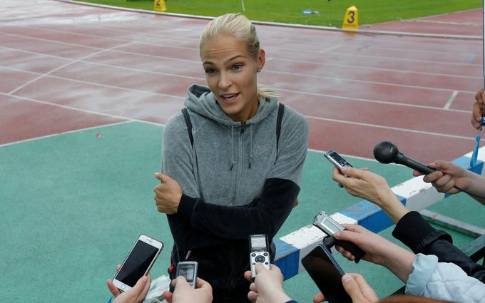 Darja Klišina bo edina Rusinja na OI v Riu. | Foto: Reuters
