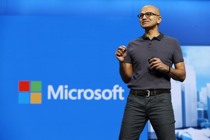 Satya Nadella, direktor Microsofta | Foto: Reuters