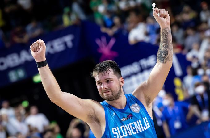 Dončić je na lanskem EuroBasketu Franciji nasul 47 točk. | Foto: Vid Ponikvar