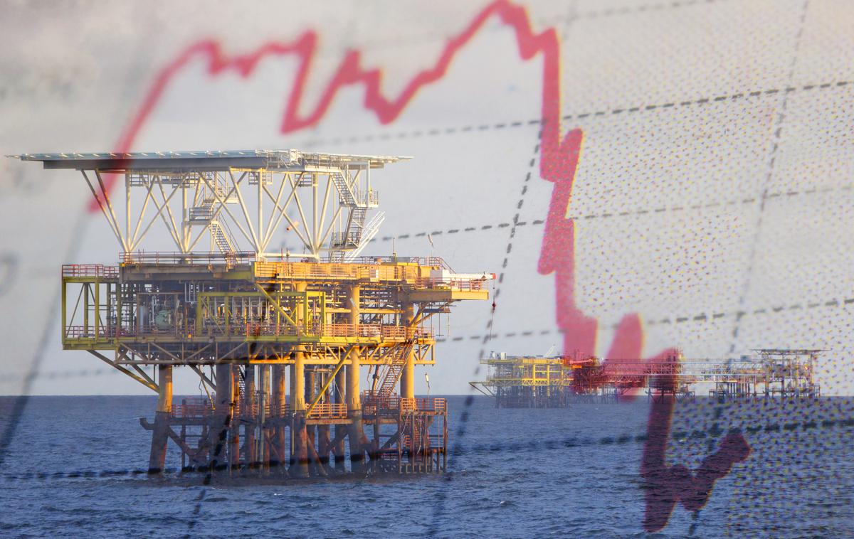 Naftna borza |  Na naftnem trgu sicer odmevajo poročila glede dogajanja v Ukrajini, ki cene nafte zvišujejo.  | Foto Getty Images