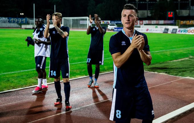 Rifet Kapić, ki je blestel z zadetki v kvalifikacijah za ligo Europa, ni nastopil v Domžalah. | Foto: Vid Ponikvar