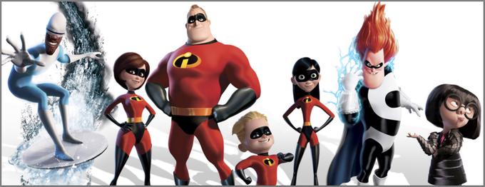 Ustvarjalci Pixarjevih animiranih mojstrovin Svet igrač, Pošasti iz omare in Iskanje malega Nema predstavljajo zgodbo o ameriški družini superjunakov, ki znova odkrivajo vir svojih moči drug v drugem. Prejemnik oskarjev za najboljši animiran celovečerec in najboljšo montažo zvoka. • V nedeljo, 9. 5., ob 14.30 na HBO 2.* │ Tudi na HBO OD/GO. | Foto: 