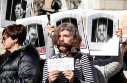 V Kataloniji stavka v protest proti sojenju nekdanjim voditeljem