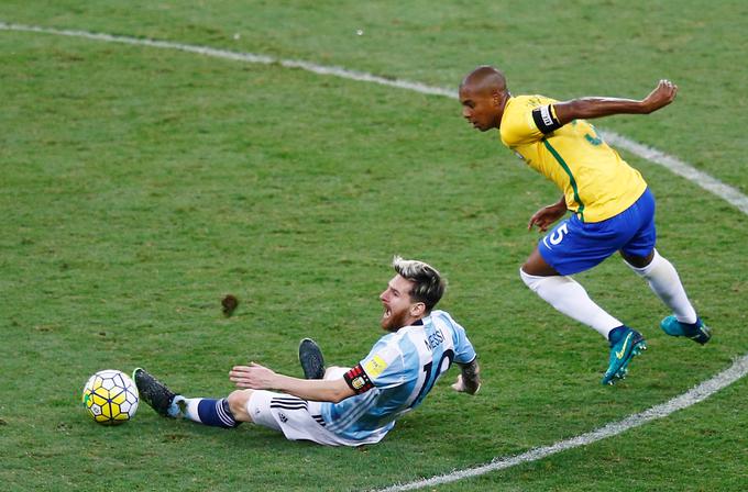 Lionelu Messiju je z Argentino spodrsnilo tudi v Belo Horizonteju. | Foto: Reuters
