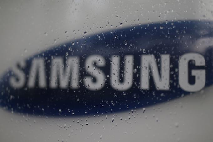 Samsungov logotip. Južnokorejsko podjetje ga uporablja od leta 1993. | Foto: Reuters