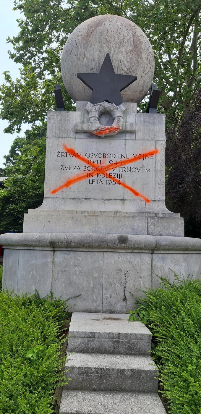 Spomenik žrtvam NOB v Trnovem | Foto: Irma Musić