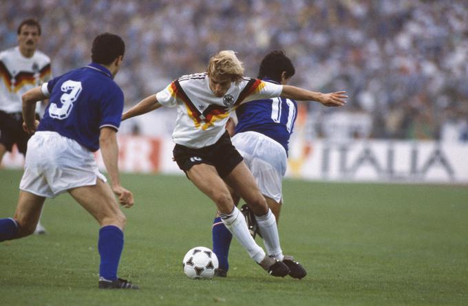 Prvič sta se Italija in Nemčija na EP pomerili leta 1988, rezultat pa je bil 1:1. | Foto: Guliverimage/Getty Images
