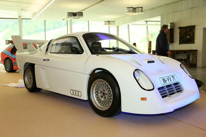 Eden izmed (ne)uradno dveh izdelanih prototipov Audijevega dirkalnika skupine S v reliju, edini preživeli.  | Foto: 