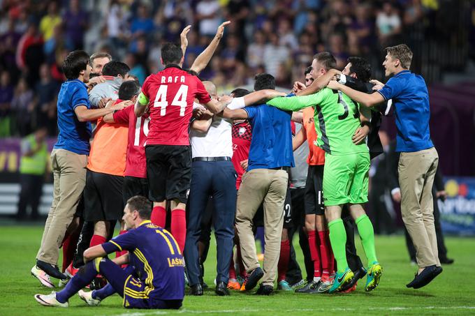 Maribor je lani izpadel iz Evrope proti predstavniku Azerbajdžana. | Foto: Morgan Kristan / Sportida