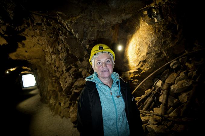 Delo sitarjevških rudarjev je bilo izjemno težaško, pripoveduje Mojca Hauptman, vodja TIC Litija. | Foto: Ana Kovač
