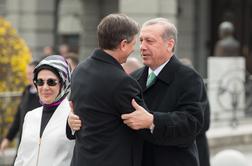 Predsednik Erdogan: Turki in Slovenci lahko zelo tesno sodelujemo (video)