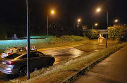 V Ljubljani in okolici besnelo neurje: poplavilo več podvozov in del UKC #foto #video