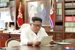 Severnokorejski voditelj Kim prejel "odlično" pismo Trumpa
