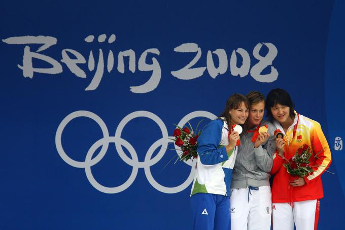 Edino slovensko plavalno medaljo je priplavala Sara Isaković pred devetimi leti v Pekingu. | Foto: Sportida