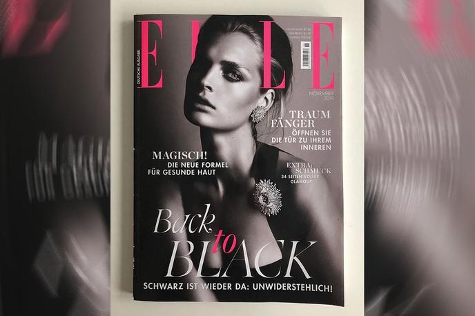 Elle | Sporna novembrska naslovnica nemške revije Elle | Foto Instagram
