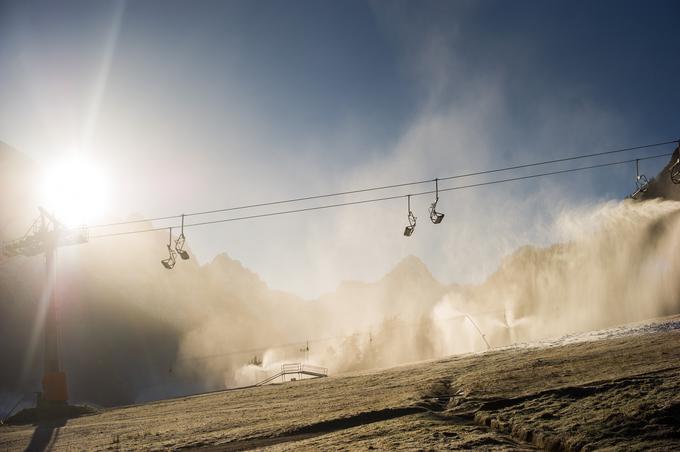 Kranjska Gora zasneževanje | Foto: Klemen Korenjak