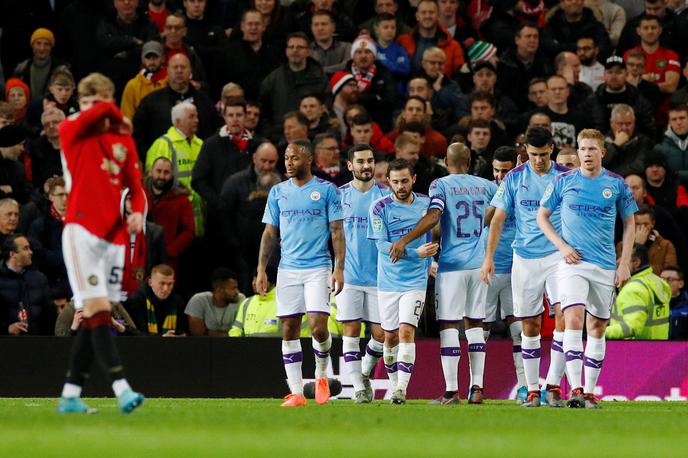 ManU - ManC | Manchester City je na Old Traffordu premagal mestnega tekmeca. | Foto Reuters