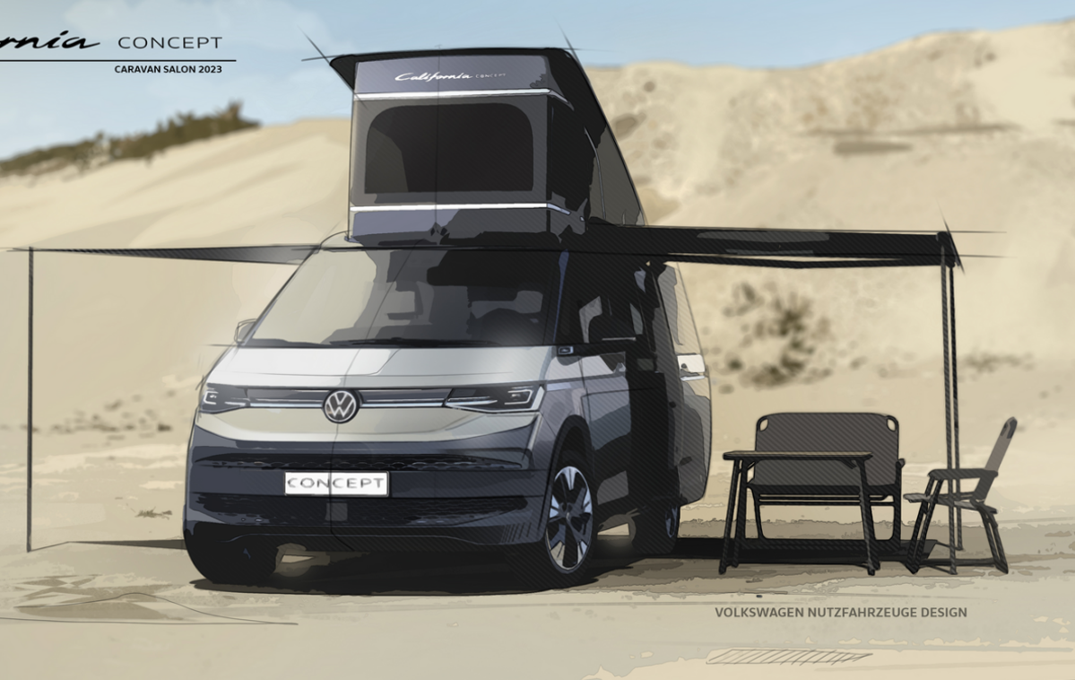 Volkswagen california | Volkswagen bo koncept razkril konec avgusta na salonu karavaninga v Düsseldorfu.  | Foto Volkswagen