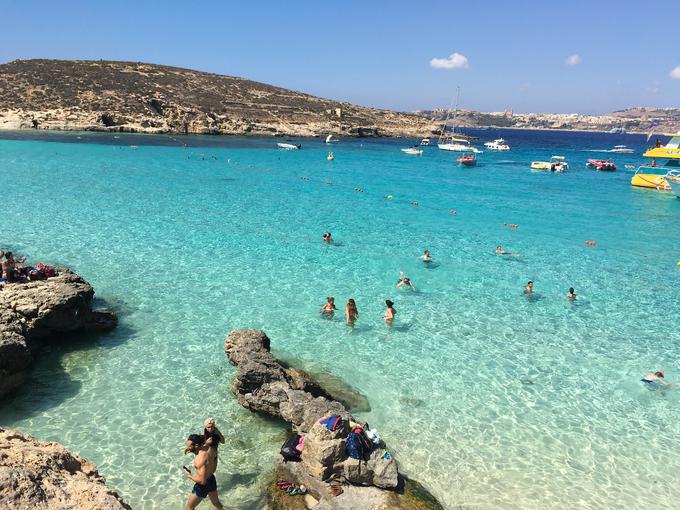 Malta slovi po številnih mikavnih plažah. | Foto: Osebni arhiv