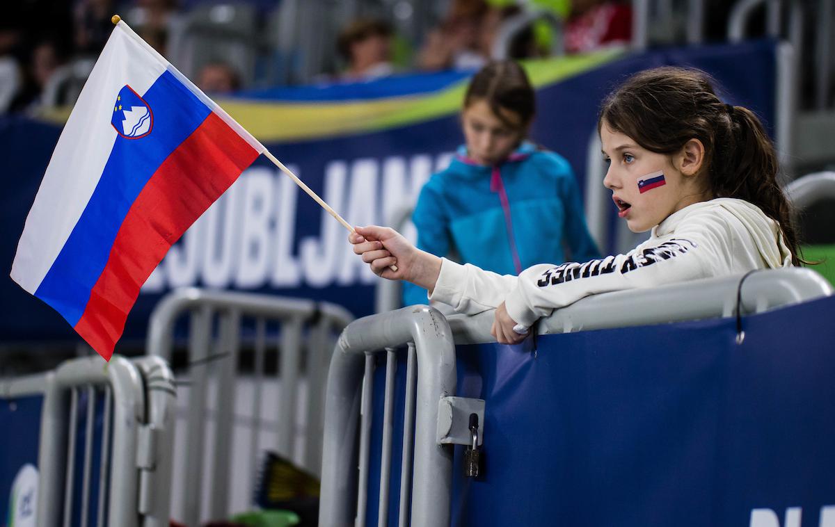 EHF Euro2022: Slovenija - Madžarska, slovenska ženska rokometna reprezentanca navijač | Slovenijo čaka osmi nastop na svetovnih prvenstvih. | Foto Grega Valančič/Sportida