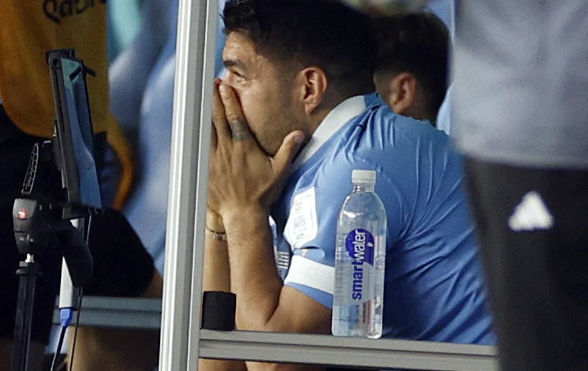 SP Urugvaj Luis Suarez | Luis Suarez je letošnje svetovno prvenstvo končal v solzah. | Foto Reuters