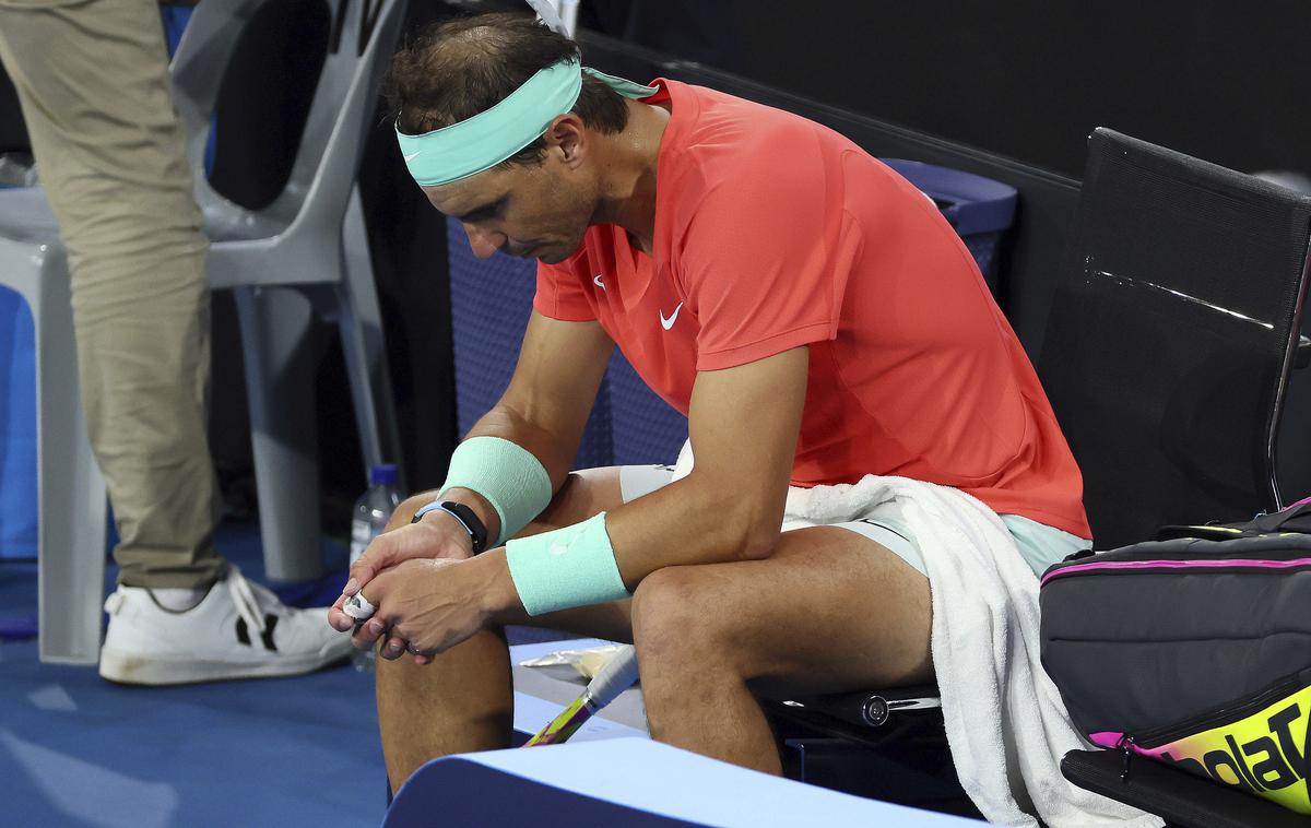 Rafael Nadal | Rafael Nadal se zaradi poškodbe mišice umika s tekmovanj.  | Foto Guliverimage