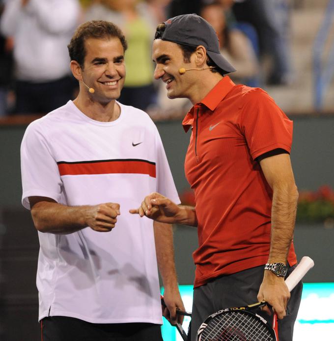 Pete Sampras Roger Federer | Foto: Guliverimage/Vladimir Fedorenko